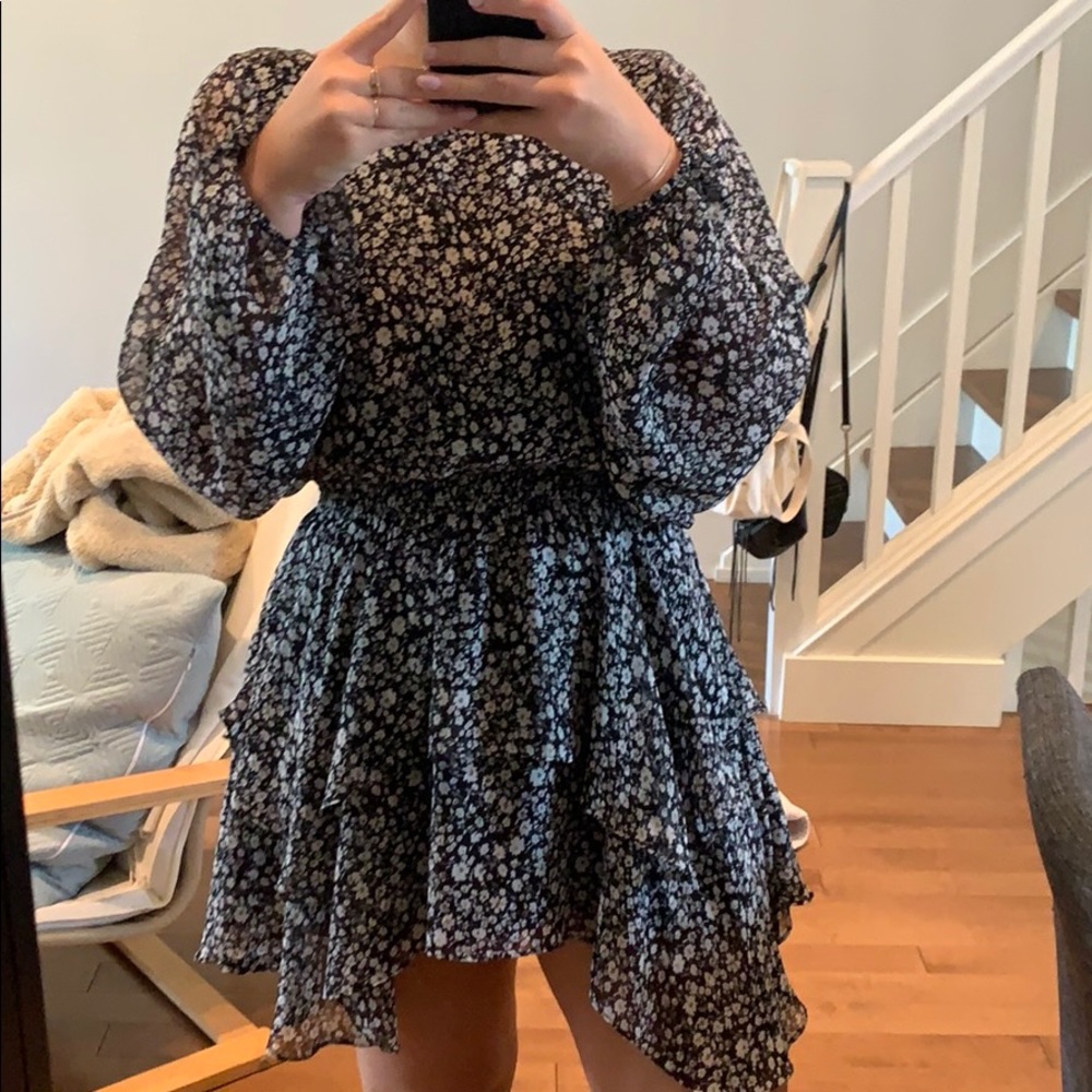 M Boutique floral mini dress